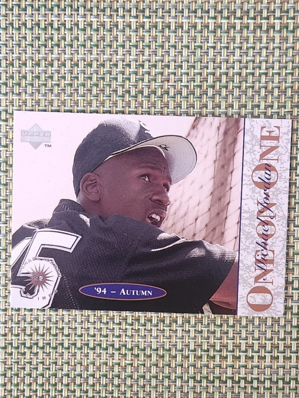 Michael Jordan Baseball Trading Card